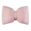 3-Pack Pink & White Checkered Faux Fur Throw Pillows