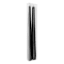 2-Pack Black & Red Bleeder Taper Candles