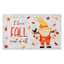 Homespun Harvest Scarecrow Gnome Fall Selma Doormat, 18x30