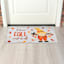 Homespun Harvest Scarecrow Gnome Fall Selma Doormat, 18x30