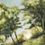 Calming Green Trees Canvas Wall Art Wall Art, 30x40