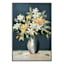 Framed Flowers in Vase Hand Painted Wall Art, 24x36