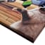 Pickleball Players Cats Canvas Wall Art, 16x12