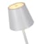 White Indoor & Outdoor USB Rechargeable Lamp, 14"