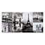 6-Piece European Landmark Canvas Wall Art, 24x48