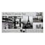 6-Piece European Landmark Canvas Wall Art, 24x48