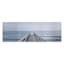 Peaceful Pier Canvas Wall Art, 36x12