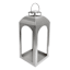 Silver Metal Lantern, 21"