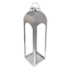 Silver Metal Lantern, 36"