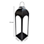 Black Metal Lantern, 36"