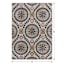 (B905) Suzani Multicolor Knitted Area Rug, 5x7