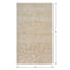 (B906) Neutral Abstract Animal Area Rug, 3x5