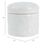 White Floral Ceramic Box, 5x5