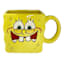 SpongeBob Laughing Face Ceramic 3D Sculpted Mug