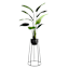 Crosby St. Black Metal Planter Stand, Large