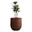 Japi Rust Rustic Cask Outdoor Planter, Small