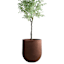 Japi Rust Rustic Cask Outdoor Planter, Large