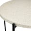 Crosby St. Terrazo Patio Side Table, White