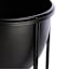 Nala Black Planter Stand, Small