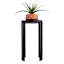 Crosby St. Black Wooden Plant Stand, Medium