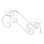 Providence White Bike Metal Planter Stand