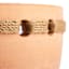 Terracotta Rope Outdoor Planter, Medium