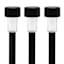 6-Pack Solar Black Rocket Pathway Lights