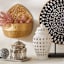 Silver Antique Mercury Glass Jar, 7"