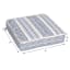 Calisto Pinstripe Outdoor Deep Seat Cushion