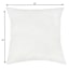 Natural Canvas Square Outdoor Throw Pillow, 16"