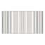 Honeybloom Cook N' Comfort Light Blue & Ivory Striped Anti-Fatigue Kitchen Mat, 20x39