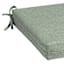Spa Blue Premium Woven Outdoor Square Seat Cushion