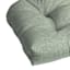 Spa Blue Premium Woven Outdoor Wicker Seat Cushion