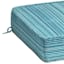 Sea Breeze Blue Premium Woven Outdoor Deep Seat Cushion