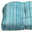 Sea Breeze Blue Premium Woven Outdoor Wicker Settee Cushion