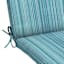 Sea Breeze Blue Premium Woven Outdoor Chaise Lounge Cushion