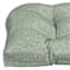 Spa Blue Premium Woven Outdoor Wicker Settee Cushion