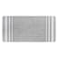 Grey Forever Woven Striped Kitchen Mat, 20x39