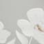 Grey & White Oval Wall Décor, 16x20