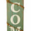 Welcome Green Wooden Outdoor Sign, 42"