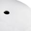 Crosby St. White Ceramic Stool, 13"