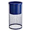 Sunny Club Blue Metal Mesh Planter Stand, 15"