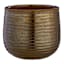 Shine Brown Outdoor Planter, Small