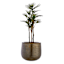 Shine Brown Outdoor Planter, Small