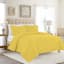 Crosby St. 3-Piece Yellow Washed Microfiber Quilt Set, Full/Queen