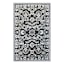 Arrington Black & Grey Traditional Border Washable Accent Rug, 26x45