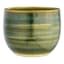 Alana Green Ceramic Outdoor Planter, Medium