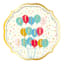 8-Count Let's Celebrate Dinner Plates
