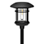 10-Lumen Solar Black Filament Bulb Pathway Light