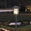 10-Lumen Solar Black Filament Bulb Pathway Light